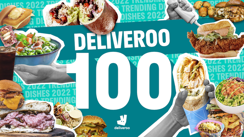Deliveroo Reveals Top 100 Trending Dishes of 2022 In Chef Mode